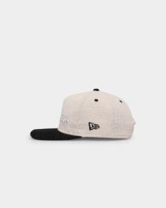 New Era Penrith Panthers 'NRL Retro Script Corduroy' Golfer Snapback Chrome White sold by Culture Kings