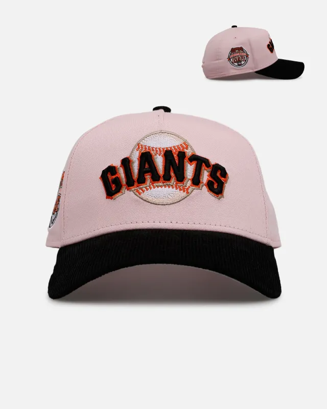 New Era San Francisco Giants 'Pink Crown' 9FORTY A-Frame Snapback Pink sold by Culture Kings