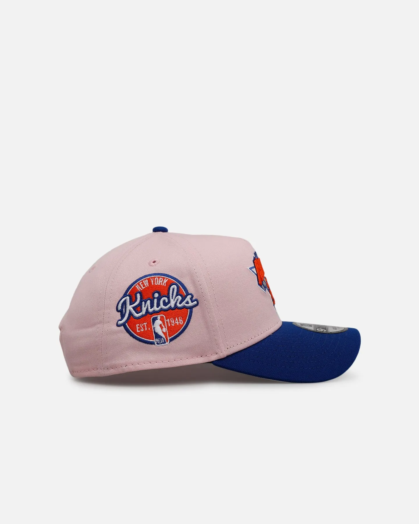New Era New York Knicks 'Pink Crown' 9FORTY A-Frame Snapback Pink sold by Culture Kings product image thumbnail 3