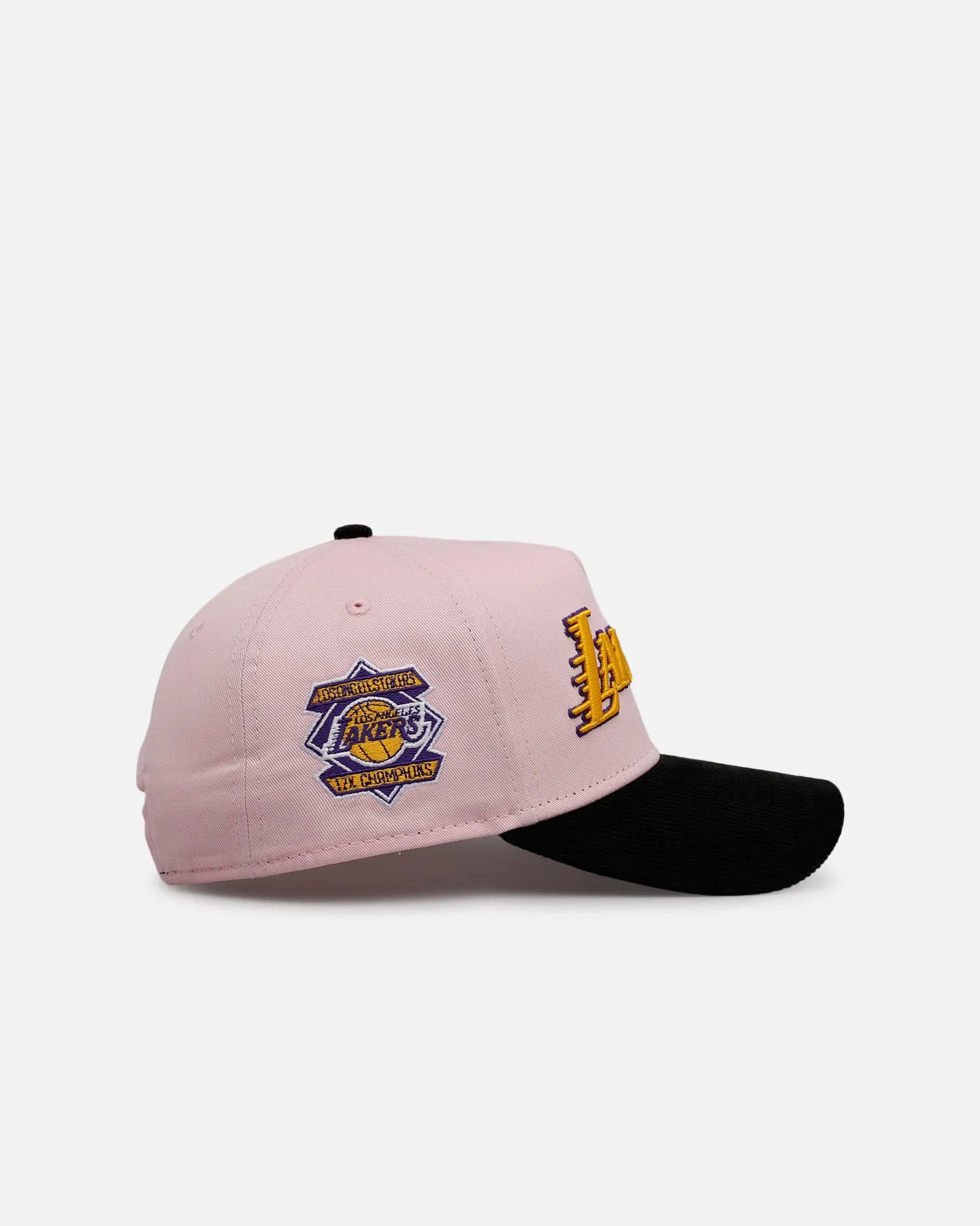 New Era Los Angeles Lakers 'Pink Crown' 9FORTY A-Frame Snapback Pink sold by Culture Kings product image thumbnail 3