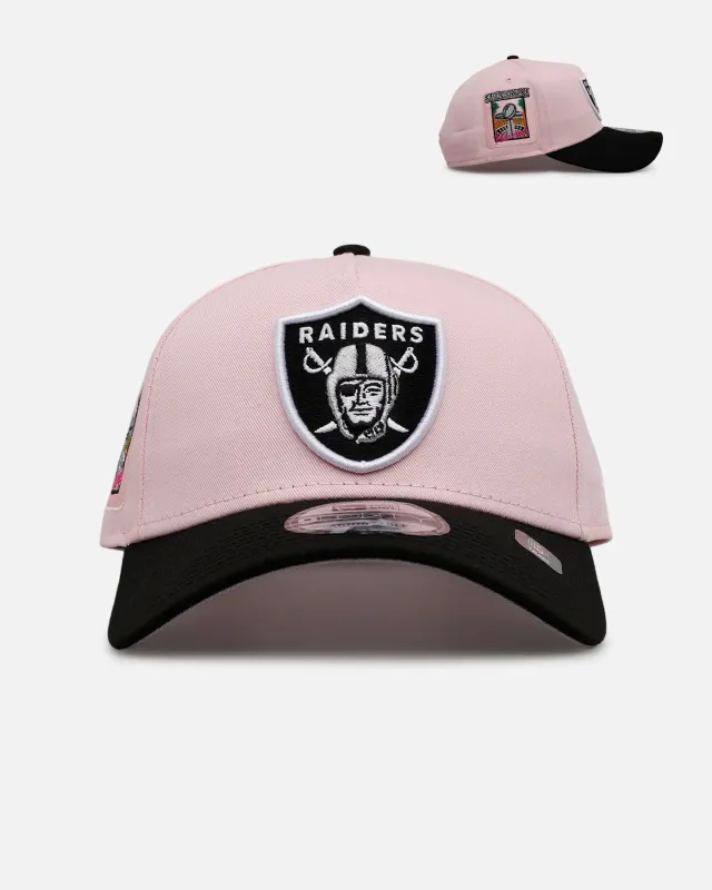 New Era Las Vegas Raiders 'Pink Crown' 9FORTY A-Frame Snapback Pink sold by Culture Kings