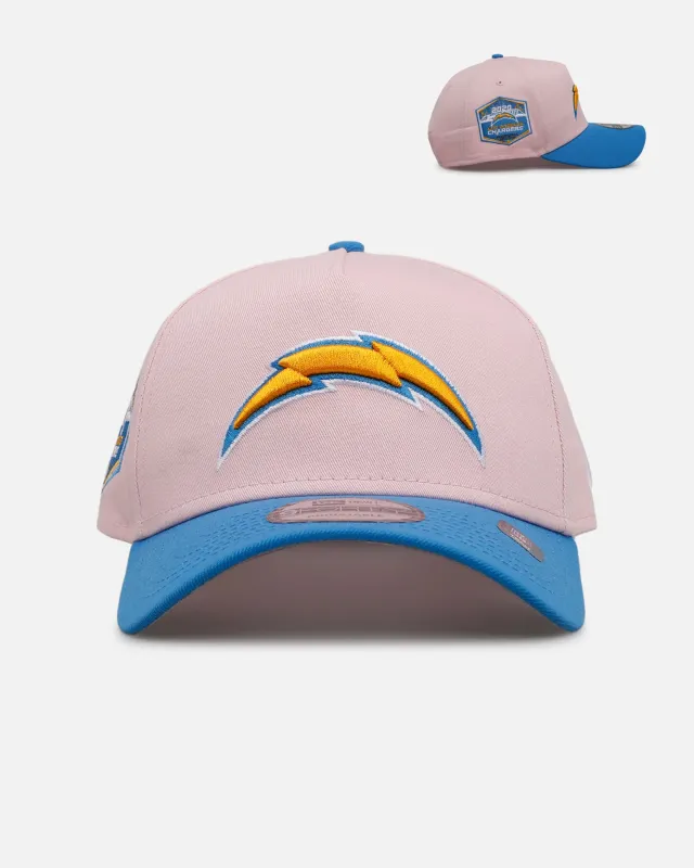 New Era Los Angeles Chargers 'Pink Crown' 9FORTY A-Frame Snapback Pink sold by Culture Kings