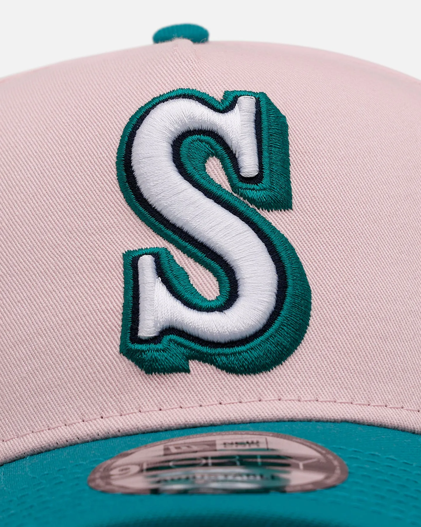 New Era Seattle Mariners 'Pink Crown' 9FORTY A-Frame Snapback Pink sold by Culture Kings product image thumbnail 5