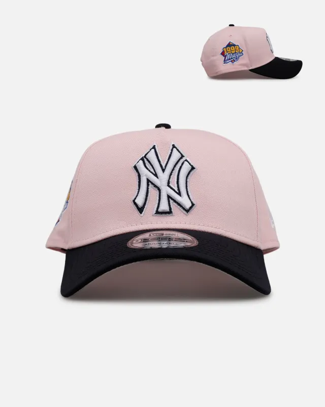 New Era New York Yankees 'Pink Crown' 9FORTY A-Frame Snapback Pink sold by Culture Kings