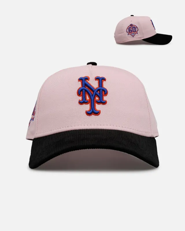 New Era New York Mets 'Pink Crown' 9FORTY A-Frame Snapback Pink sold by Culture Kings