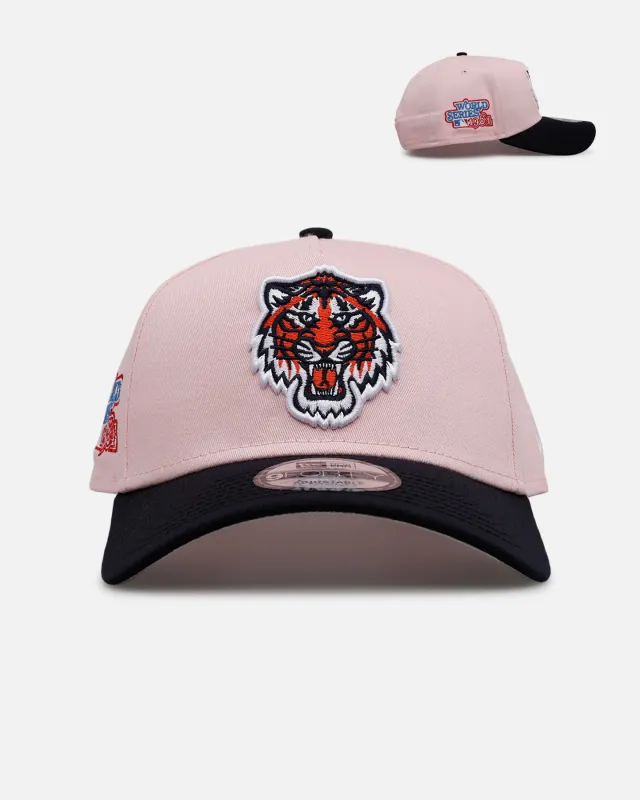 New Era Detroit Tigers 'Pink Crown' 9FORTY A-Frame Snapback Pink sold by Culture Kings