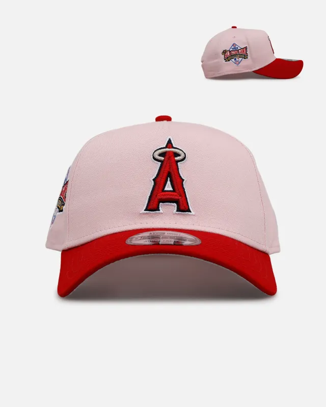New Era Los Angeles Angels 'Pink Crown' 9FORTY A-Frame Snapback Pink sold by Culture Kings