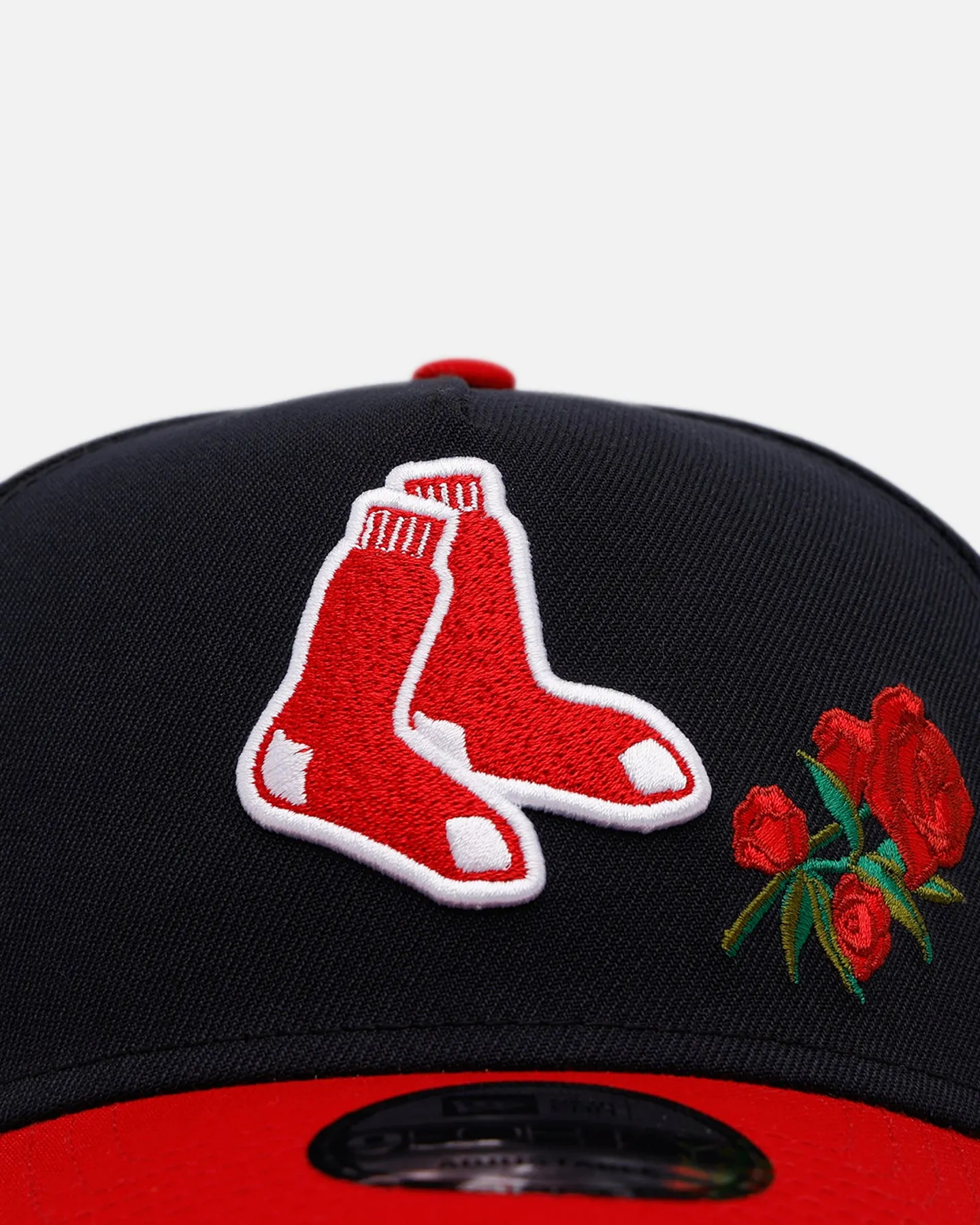 New Era Boston Red Sox 'Rose Emblem' 9FORTY A-Frame Snapback Official Team Color sold by Culture Kings product image thumbnail 5