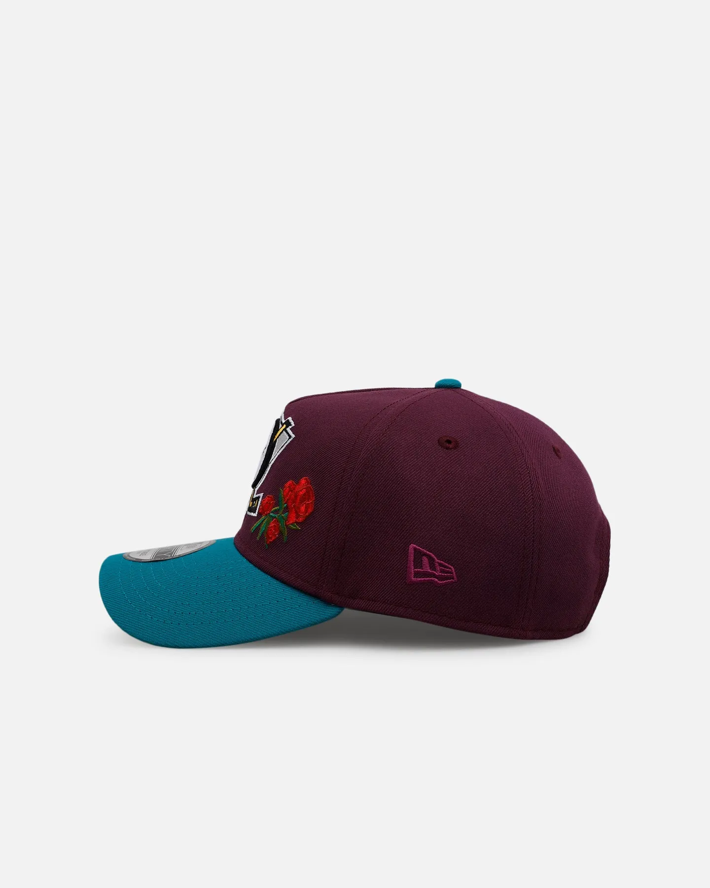 New Era Anaheim Ducks 'Rose Emblem' 9FORTY A-Frame Snapback Official Team Color sold by Culture Kings product image thumbnail 4