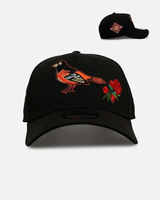 New Era Baltimore Orioles 'Official Team Color Rose' 9FORTY A-Frame Snapback Official Team Color sold by Culture Kings
