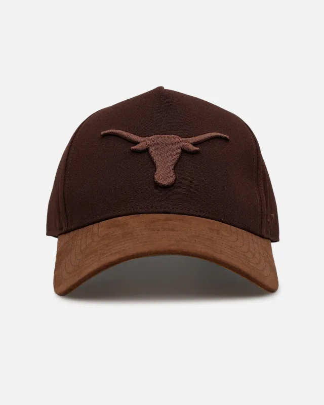 47 Brand Texas U Longhorns 'Chocolate Pie' Offside Snapback Chocolate sold by Culture Kings