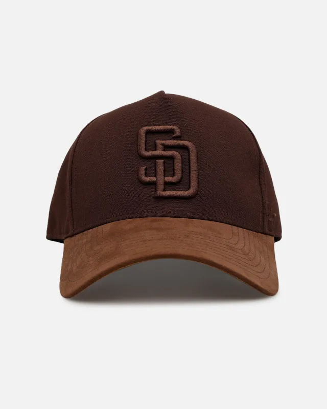 47 Brand San Diego Padres 'Chocolate Pie' Offside Snapback Chocolate sold by Culture Kings