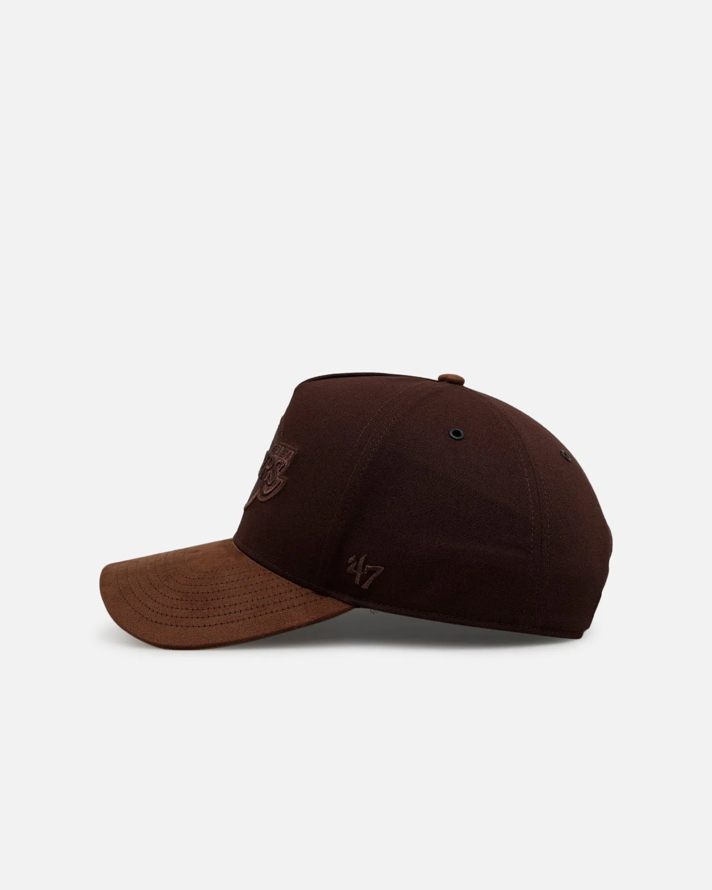 47 Brand Los Angeles Lakers 'Chocolate Pie' Offside Snapback Chocolate sold by Culture Kings product image thumbnail 4