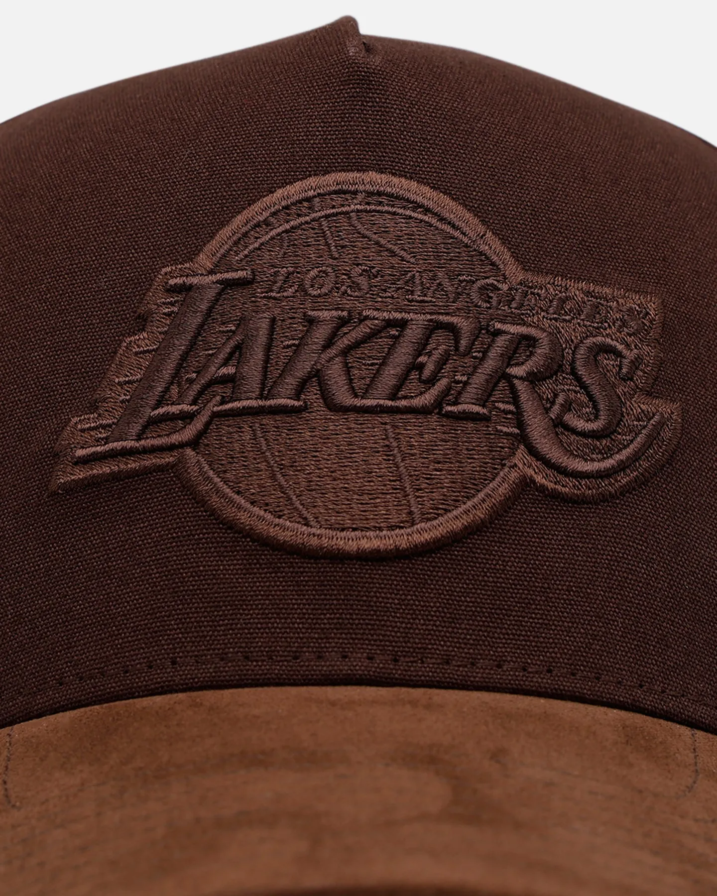 47 Brand Los Angeles Lakers 'Chocolate Pie' Offside Snapback Chocolate sold by Culture Kings product image thumbnail 5