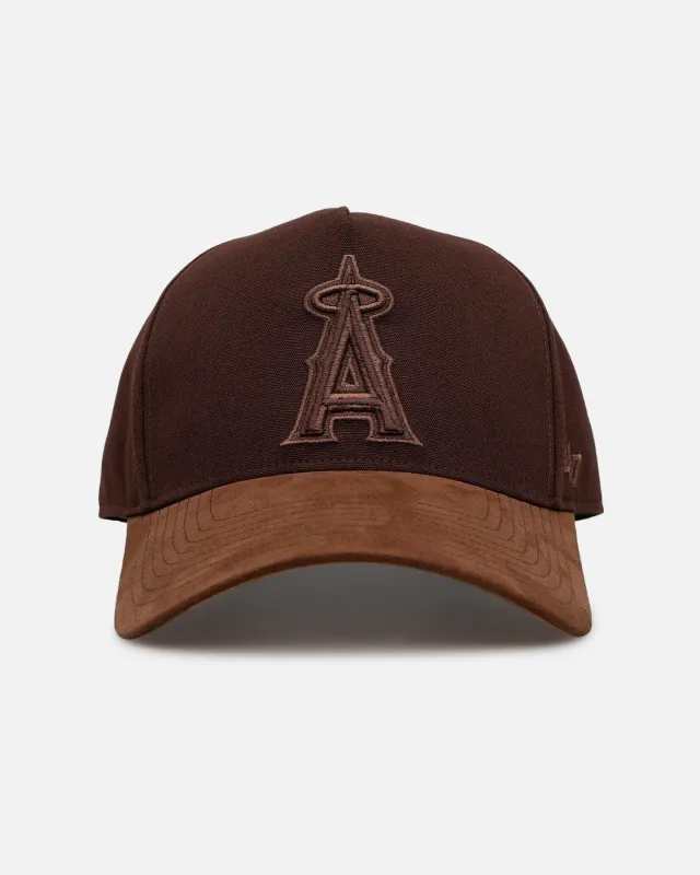 47 Brand Los Angeles Angels 'Chocolate Pie' Offside Snapback Chocolate sold by Culture Kings