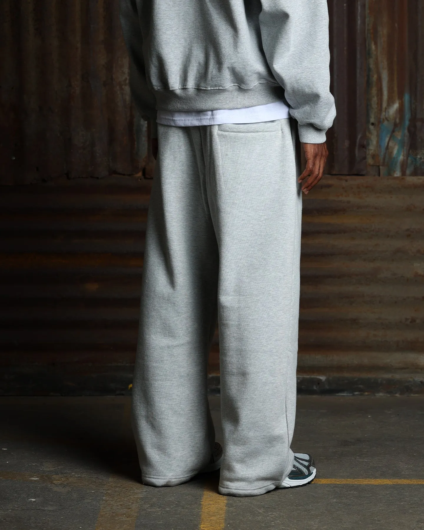 American Thrift Wide Leg Pants Grey Heather sold by Culture Kings product image thumbnail 3