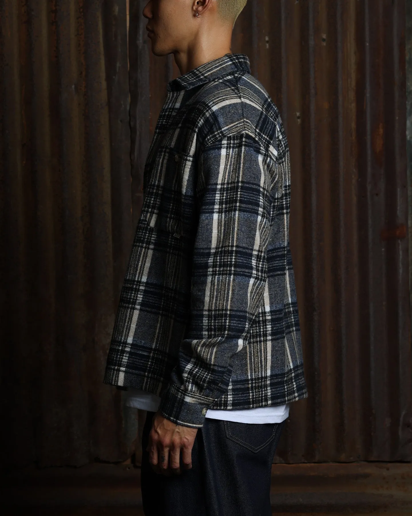 American Thrift Utility Flannel Shirt Blue sold by Culture Kings product image thumbnail 5