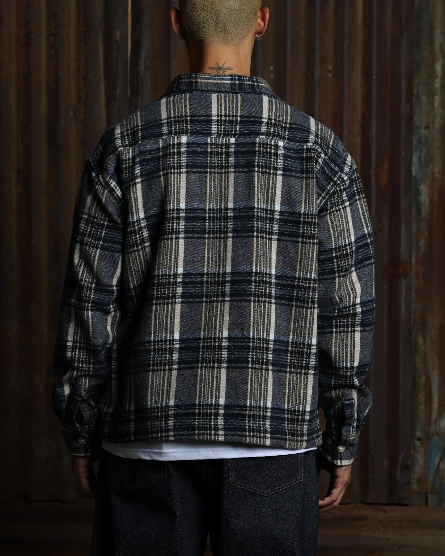American Thrift Utility Flannel Shirt Blue sold by Culture Kings product image thumbnail 2