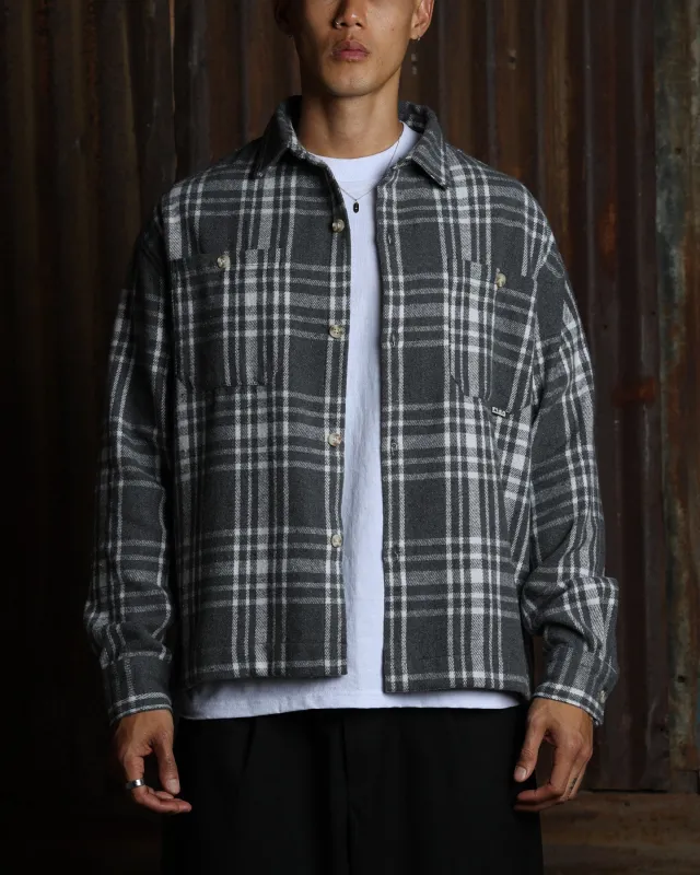 American Thrift Utility Flannel Shirt Grey sold by Culture Kings