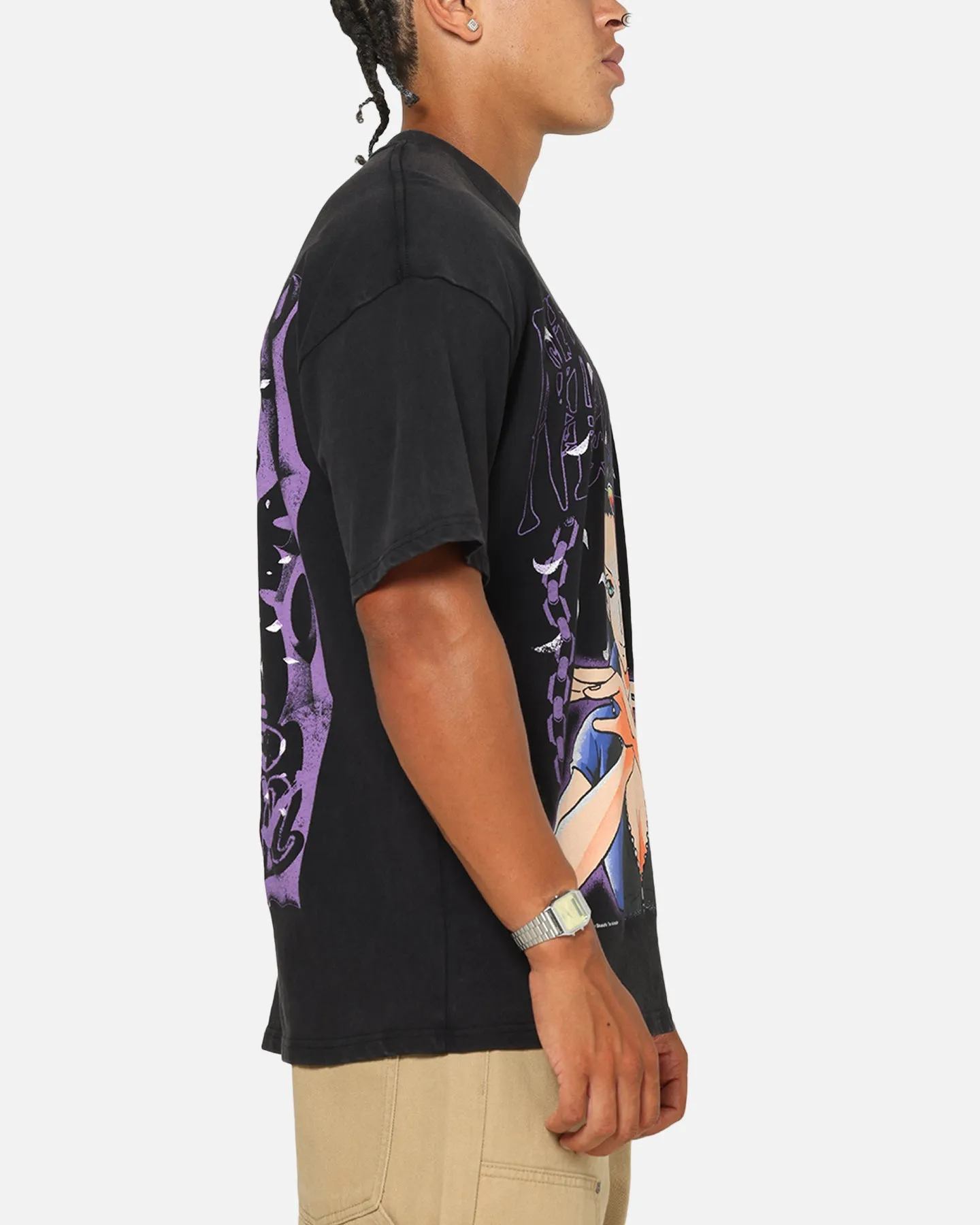 73Studio X One Piece Robin Vintage T-Shirt Off Black sold by Culture Kings product image thumbnail 5