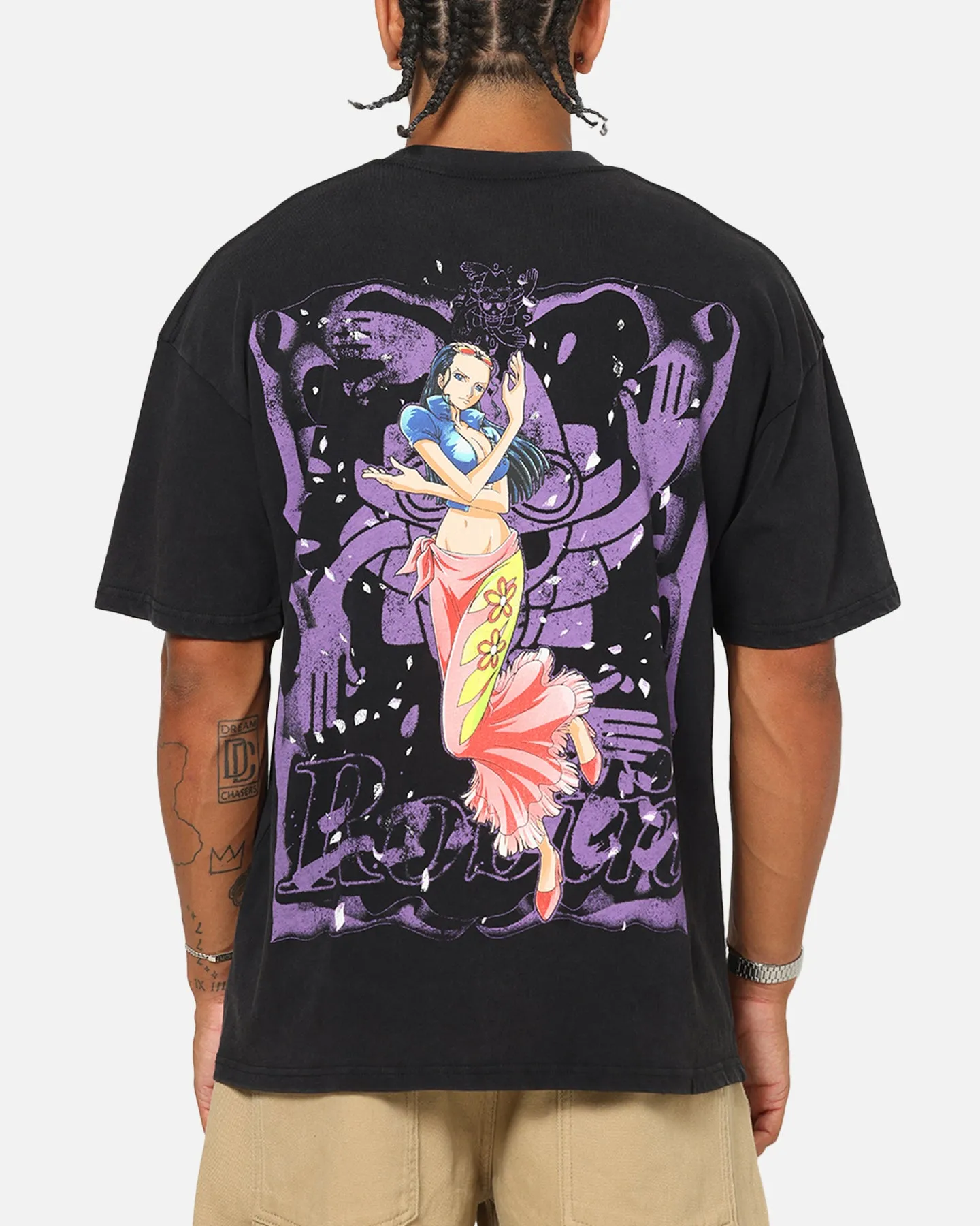 73Studio X One Piece Robin Vintage T-Shirt Off Black sold by Culture Kings product image thumbnail 2