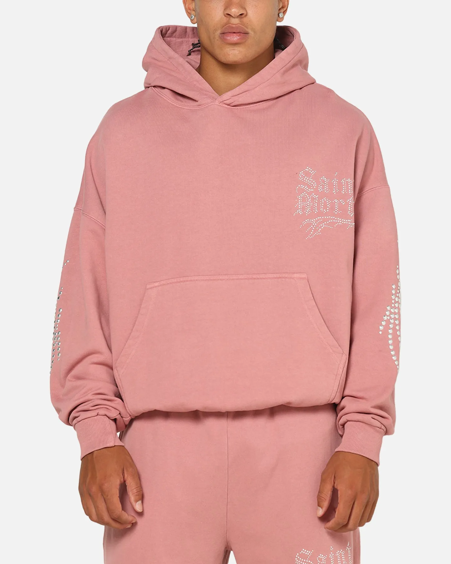 Saint Morta Sanctified Hoodie Dusty Pink sold by Culture Kings product image thumbnail 2