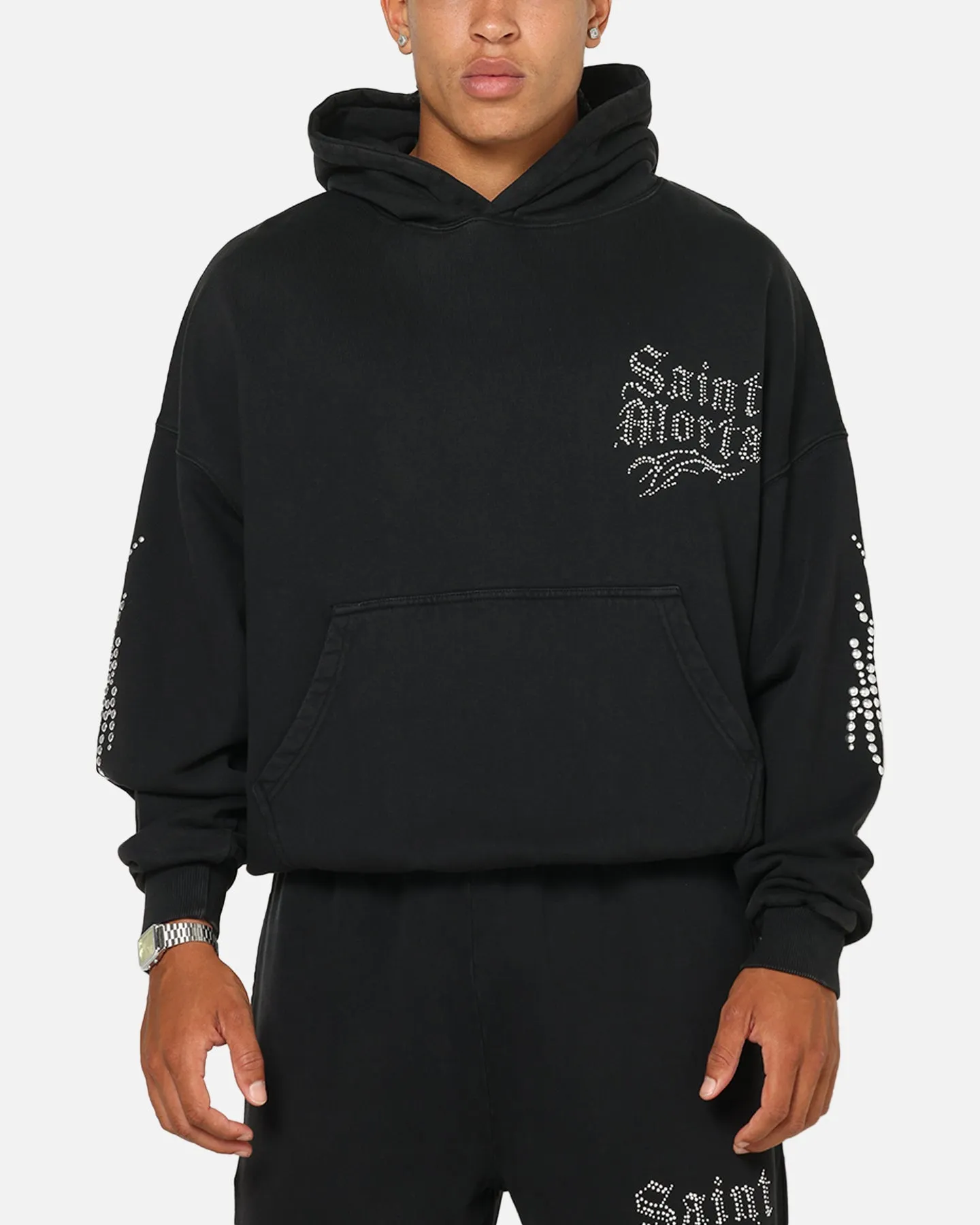 Saint Morta Sanctified Hoodie Black sold by Culture Kings product image thumbnail 2