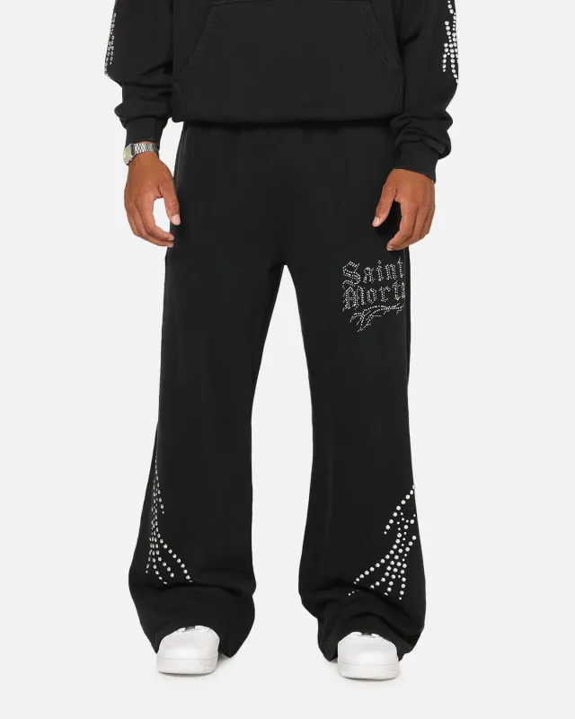Saint Morta Sanctified Sweatpants Washed Black sold by Culture Kings
