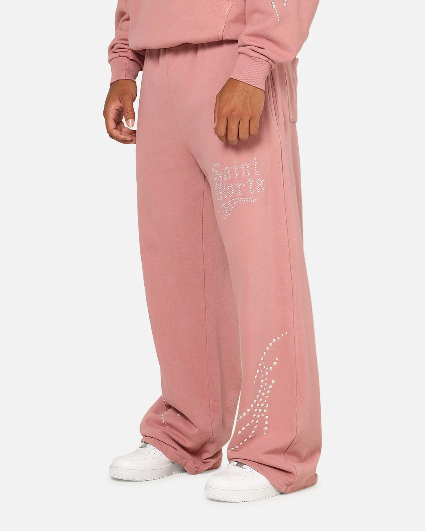 Saint Morta Sanctified Sweatpants Washed Pink sold by Culture Kings