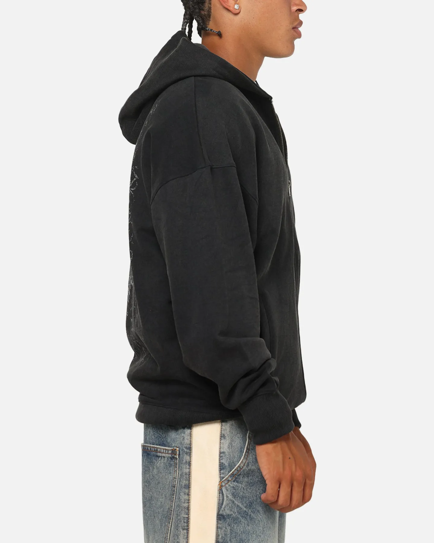 Saint Morta Crossbearer Zip Hoodie Black sold by Culture Kings product image thumbnail 5