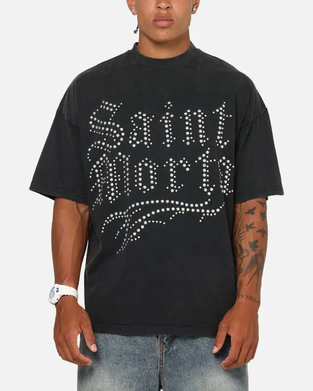 Saint Morta Sanctified T-Shirt Vintage Black sold by Culture Kings