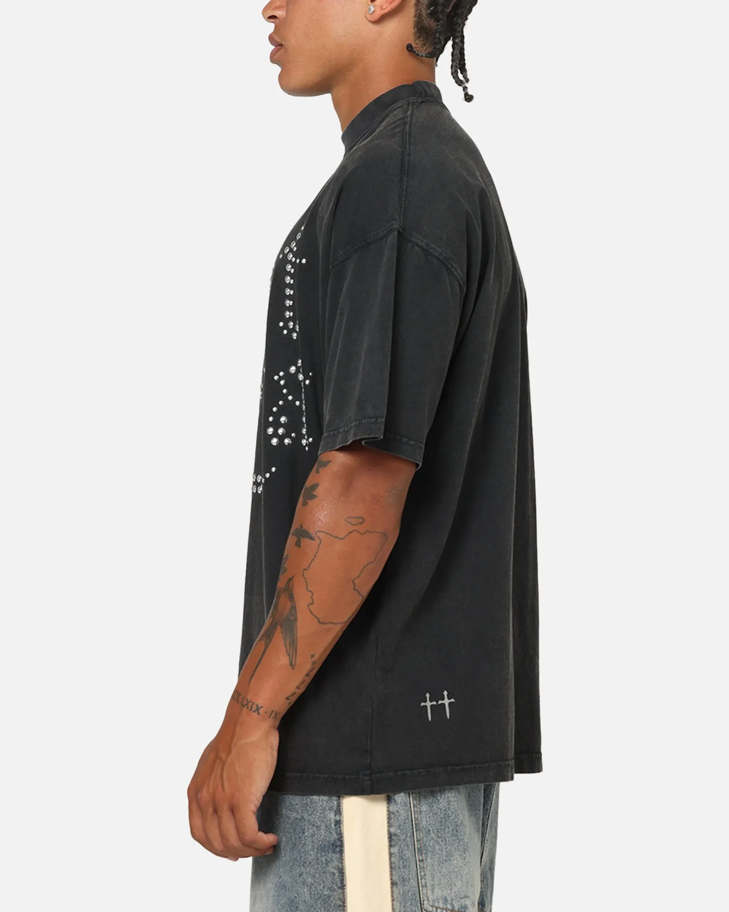 Saint Morta Sanctified T-Shirt Vintage Black sold by Culture Kings product image thumbnail 5