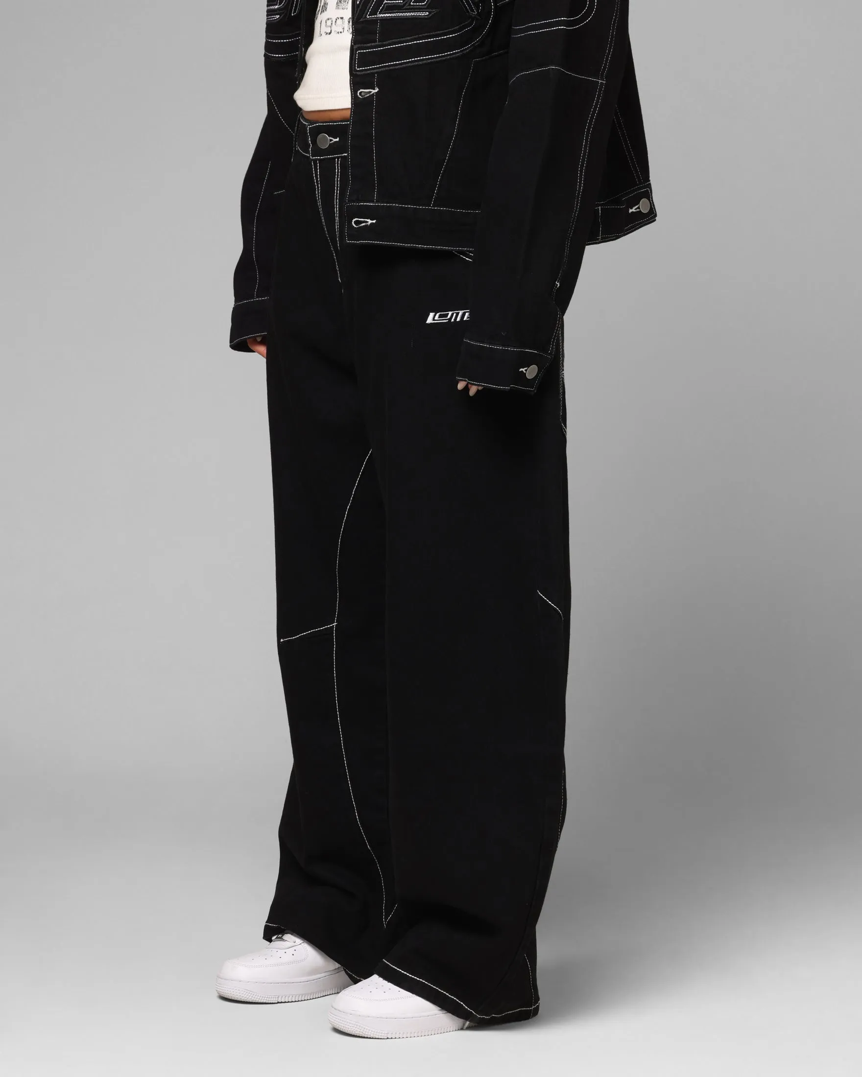 Loiter Biker Raver Jeans Black sold by Culture Kings product image thumbnail 5