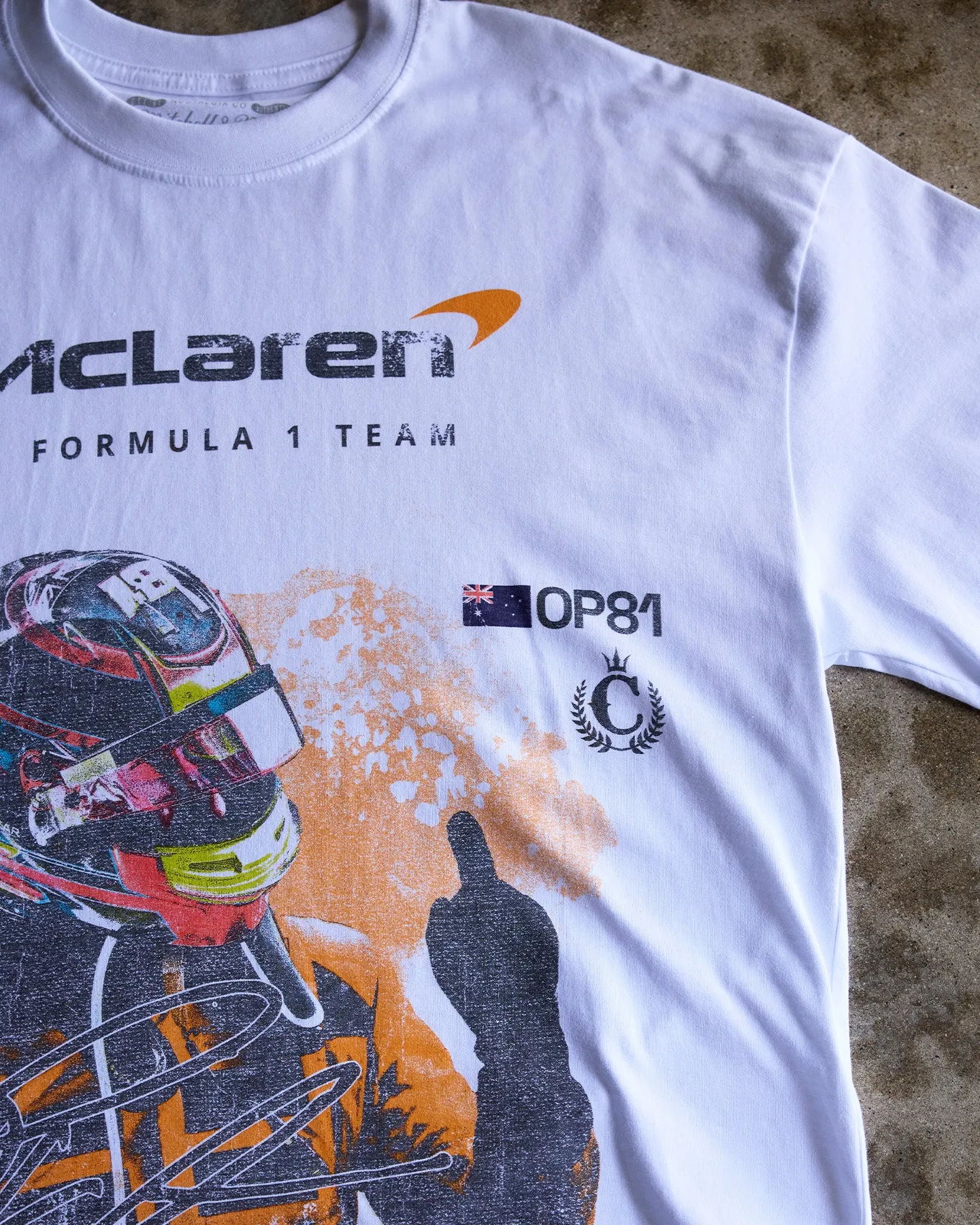 Culture Kings X McLaren F1 Oscar T-Shirt White sold by Culture Kings product image thumbnail 4