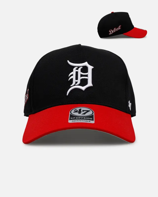 47 Brand Detroit Tigers 'Black And Red Variety Pack' 47 Offside Snapback Black/Red sold by Culture Kings