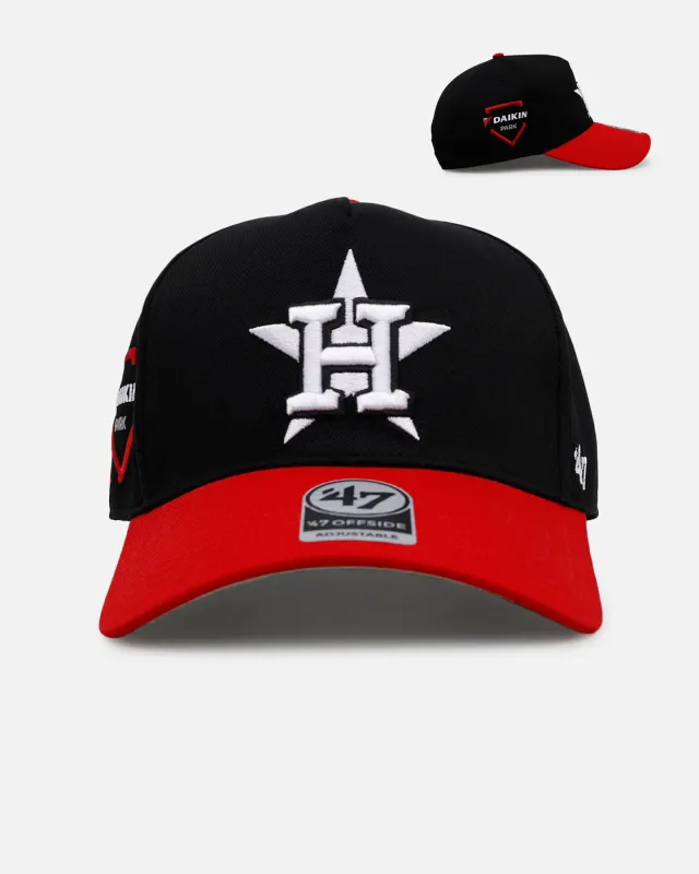 47 Brand Houston Astros 'Black And Red Variety Pack' 47 Offside Snapback Black/Red sold by Culture Kings