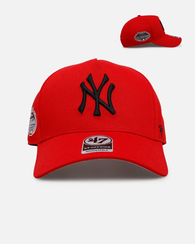 47 Brand New York Yankees 'Black And Red Variety Pack' 47 Offside Snapback Red/Black sold by Culture Kings