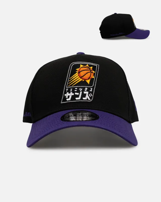 New Era Phoenix Suns 'Hyperfly Katakana 2.0' 9FORTY A-Frame Snapback Black/Official Team Color sold by Culture Kings