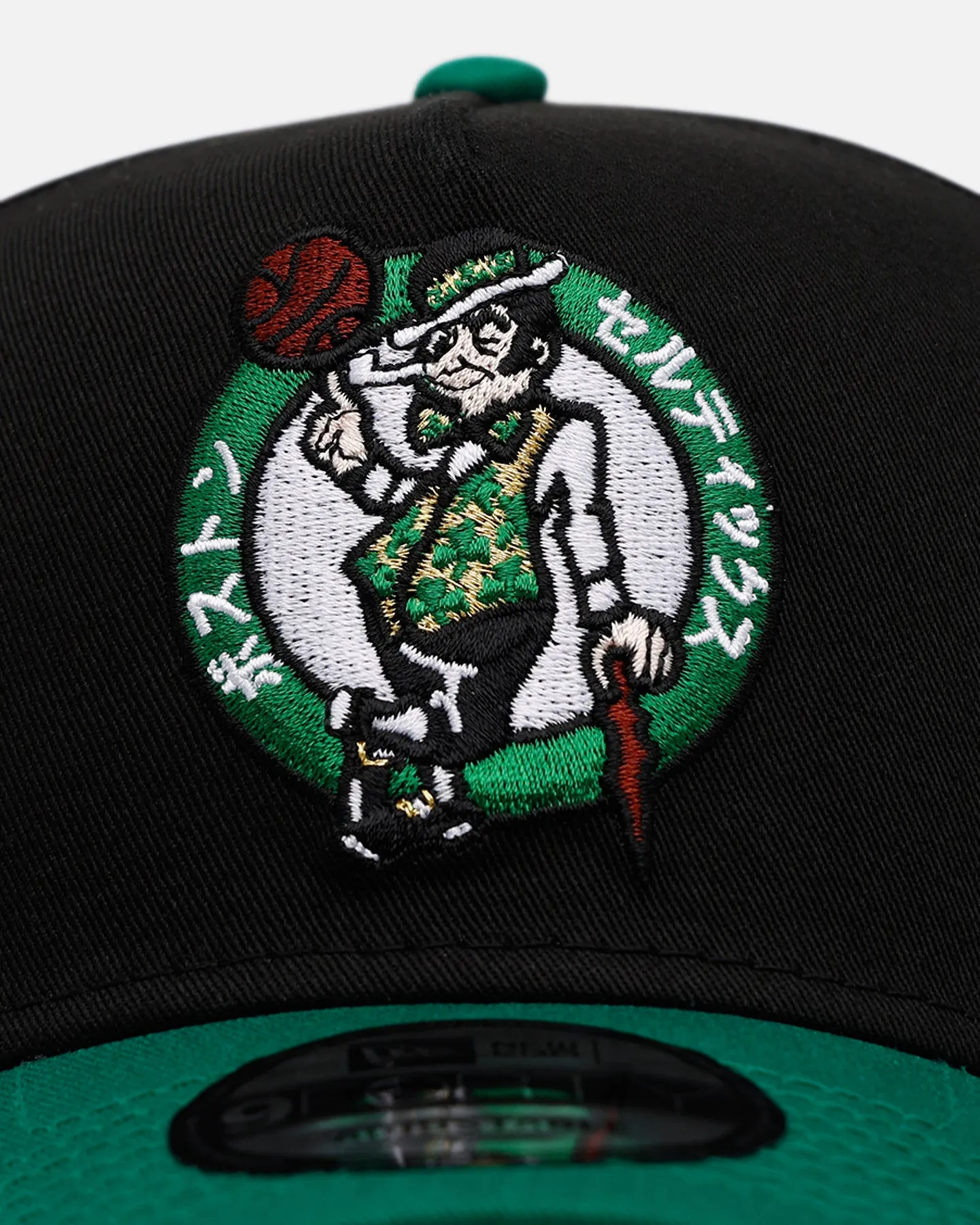 New Era Boston Celtics 'Hyperfly Katakana 2.0' 9FORTY A-Frame Snapback Black/Official Team Color sold by Culture Kings product image thumbnail 5