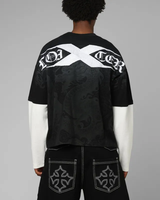 Loiter Xplicit Layered Long Sleeve T-Shirt Black sold by Culture Kings