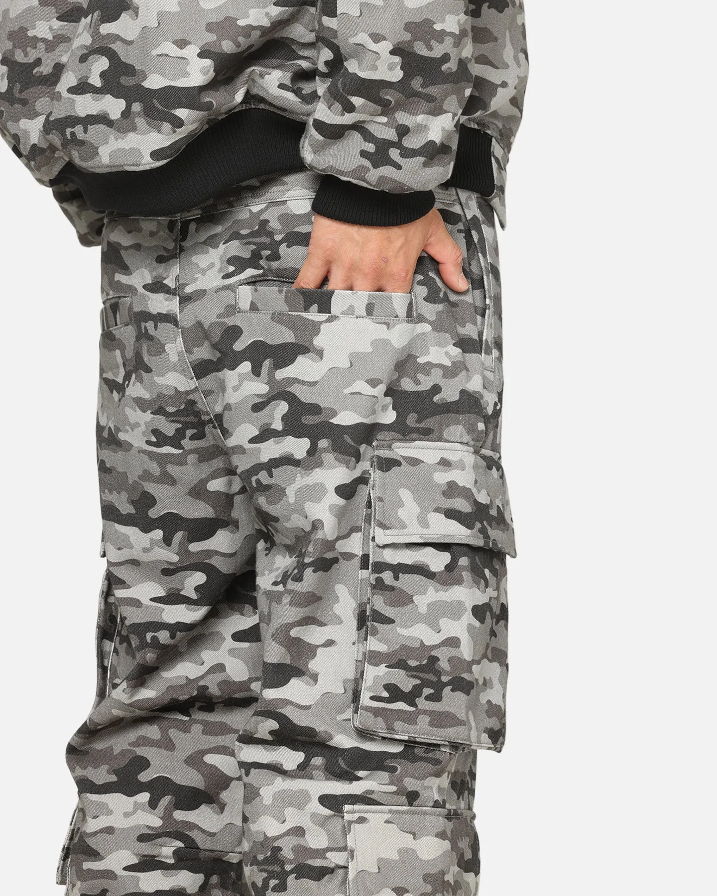 Carre Camo Baggy Pants Black Camo sold by Culture Kings product image thumbnail 4