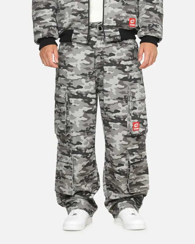 Carre Camo Baggy Pants Black Camo sold by Culture Kings