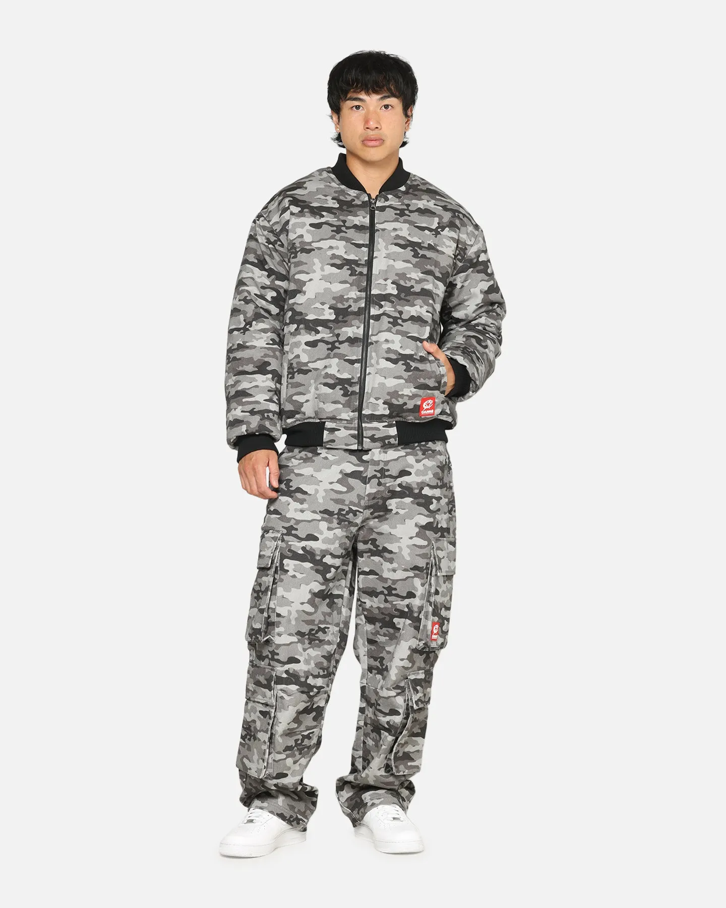 Carre Camo Baggy Pants Black Camo sold by Culture Kings product image thumbnail 2