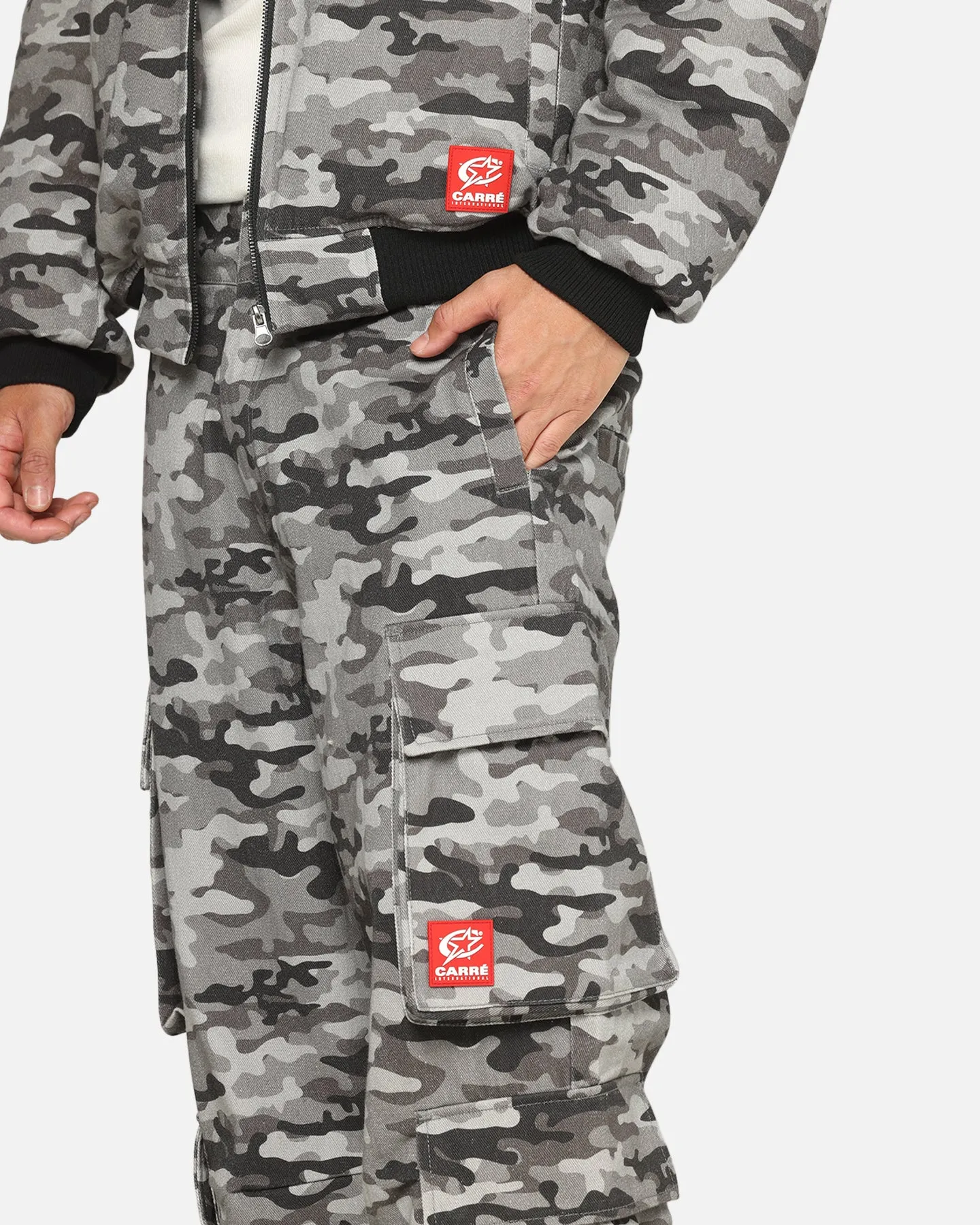 Carre Camo Baggy Pants Black Camo sold by Culture Kings product image thumbnail 3
