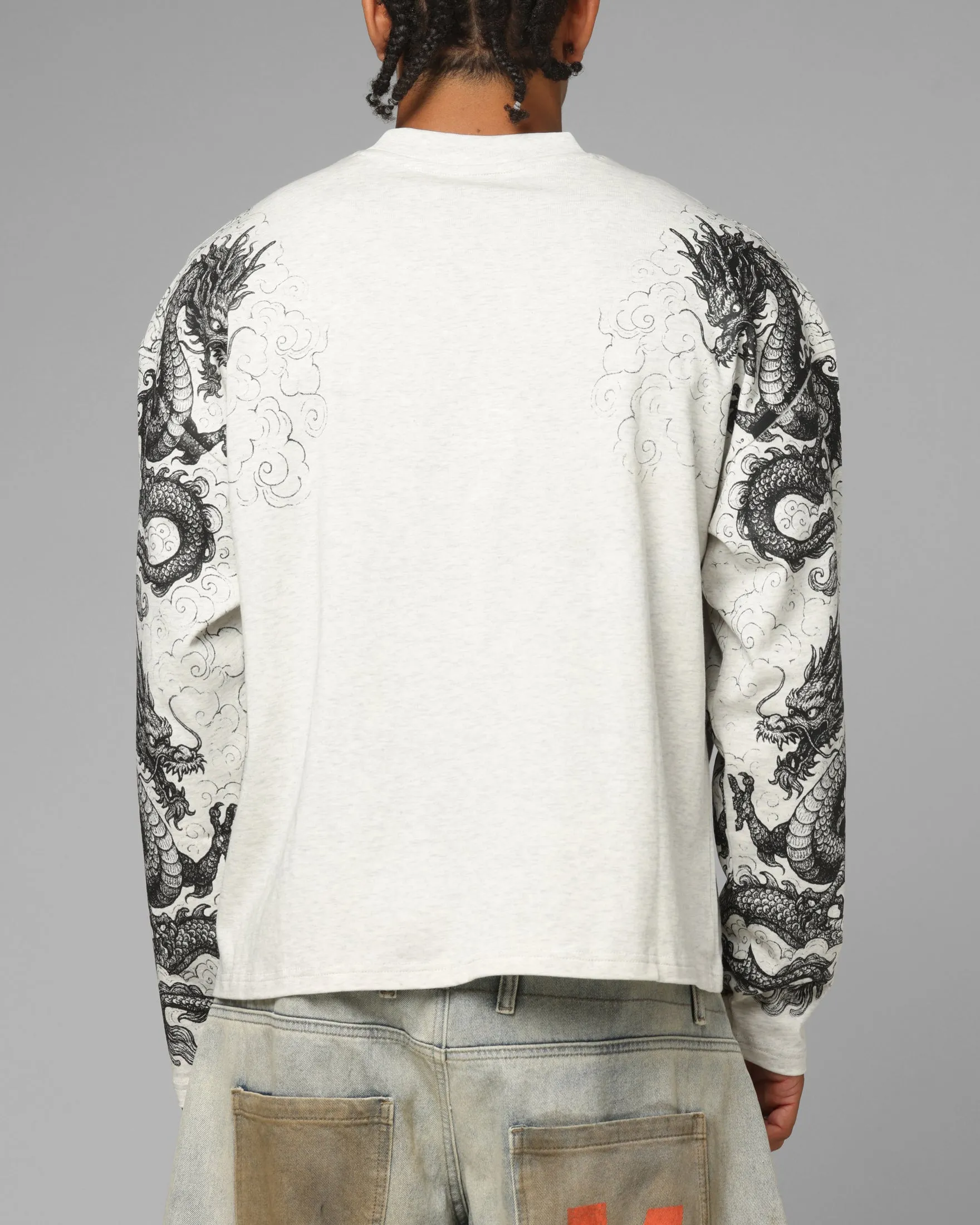 Loiter Dragon Tattoo Long Sleeve T-Shirt White sold by Culture Kings product image thumbnail 2