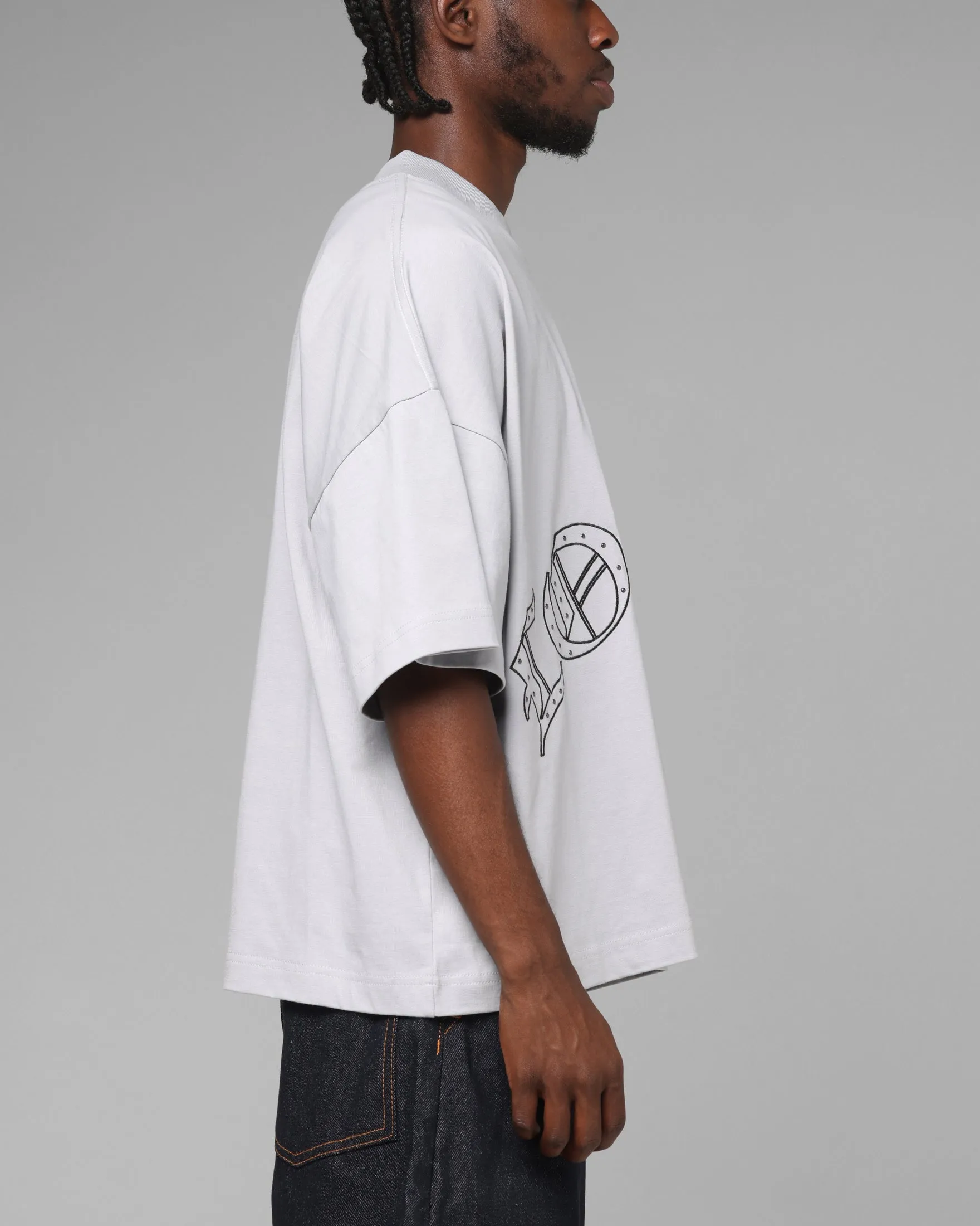 Loiter Destruct T-Shirt Grey sold by Culture Kings product image thumbnail 4