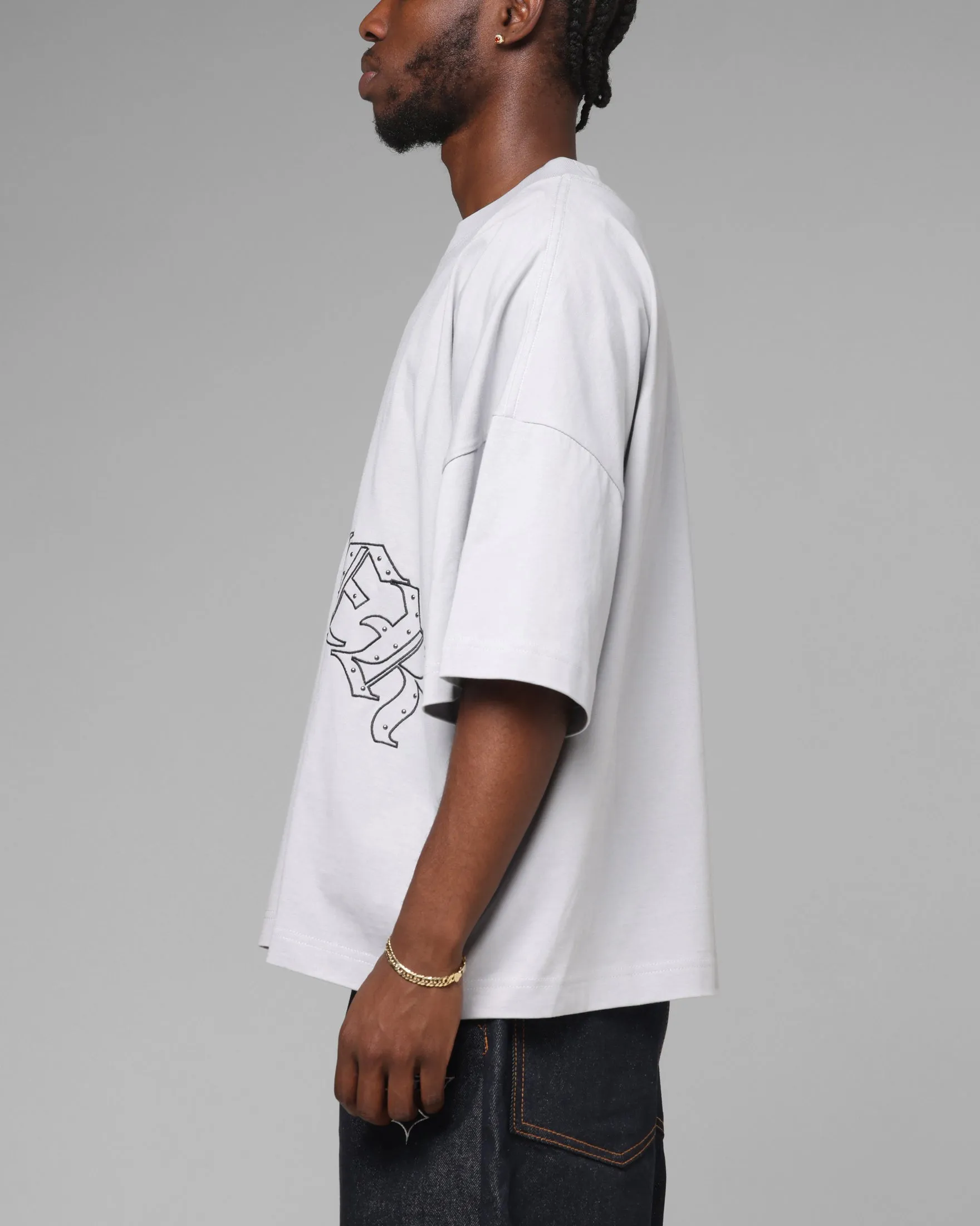 Loiter Destruct T-Shirt Grey sold by Culture Kings product image thumbnail 5