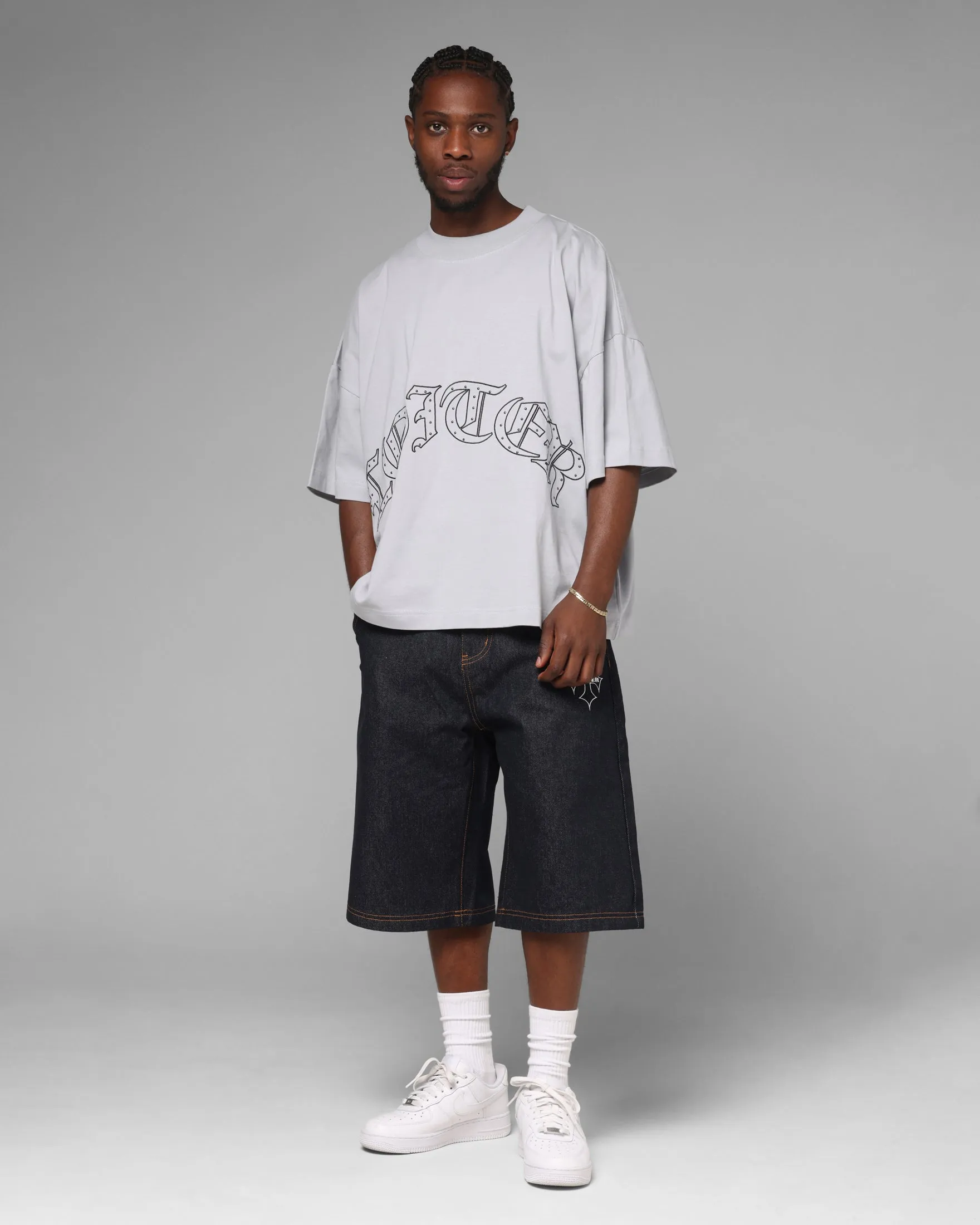 Loiter Destruct T-Shirt Grey sold by Culture Kings product image thumbnail 2