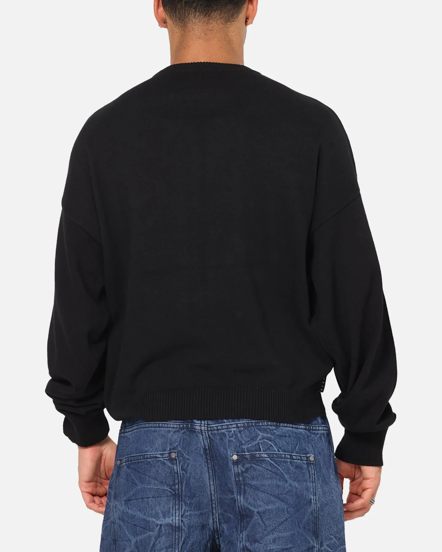 Saint Morta Sanctified Crewneck Sweater Black sold by Culture Kings product image thumbnail 3