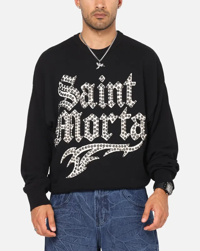 Saint Morta Sanctified Crewneck Sweater Black sold by Culture Kings
